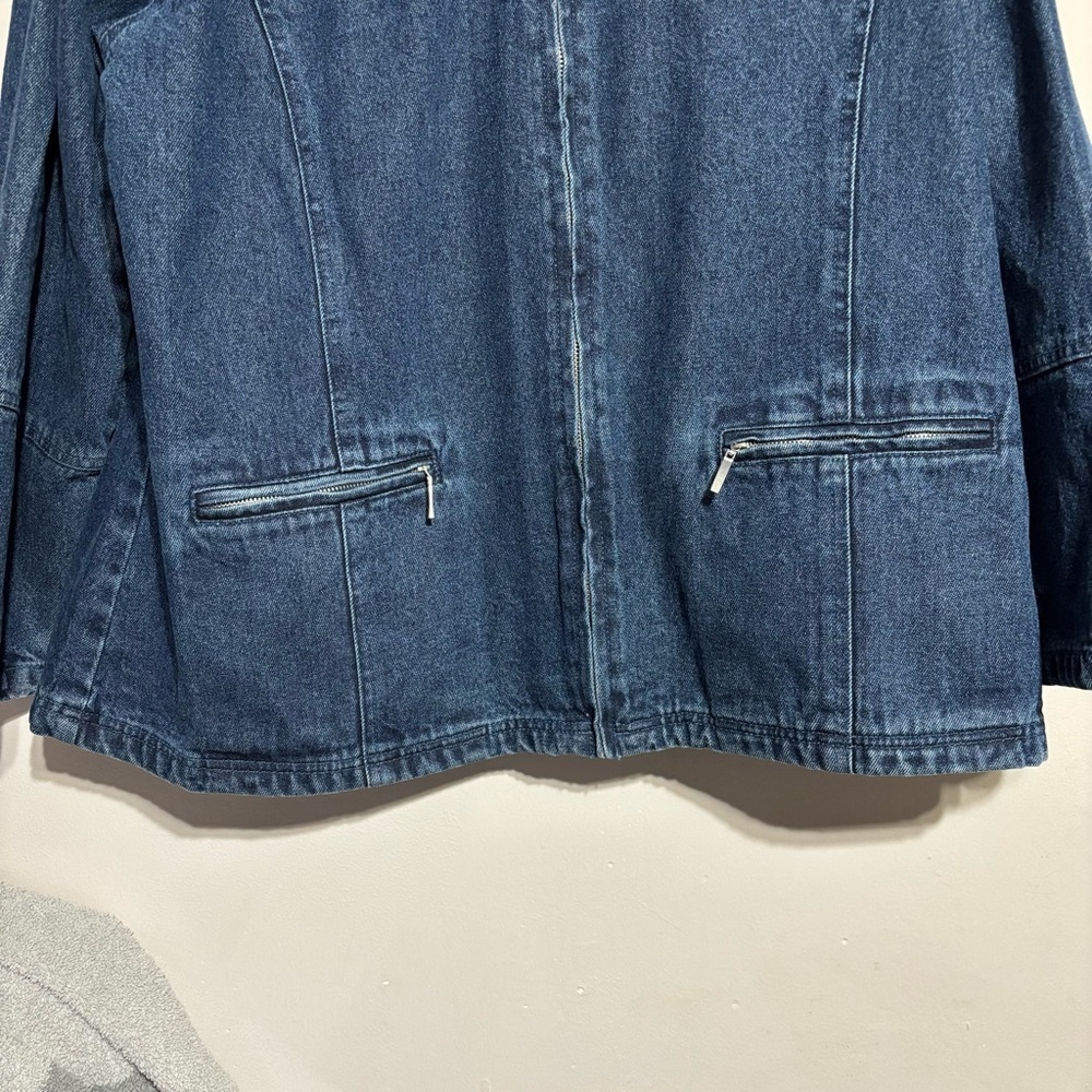 NorthStyle Hooded Denim Jacket - Picture 2 of 7